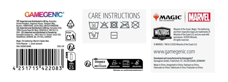 Mata Gamegenic: Magic the Gathering - Marvel's Spider-Man - Prime Playmat - J. Jonah Jameson