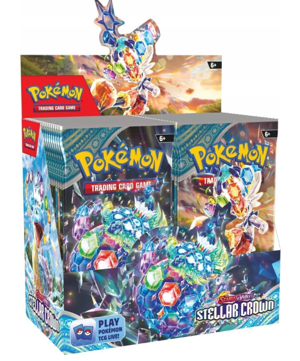 Pokémon TCG: Scarlet & Violet - Stellar Crown - Booster Box.