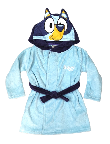 Szlafrok dziecięcy Bluey z kapturem rozm. 104