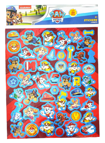 Naklejki holo Psi Patrol - 2 arkusze