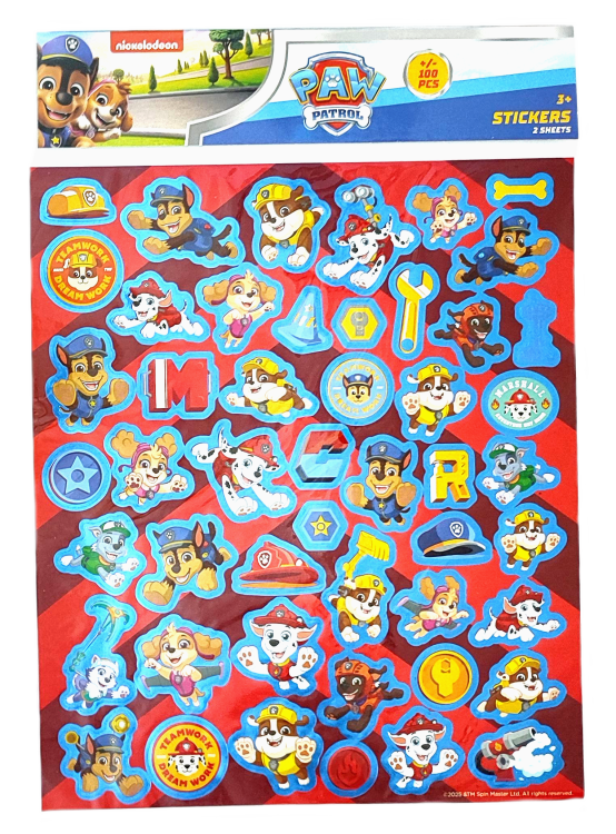 Naklejki holo Psi Patrol - 2 arkusze