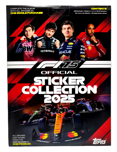 Album z naklejkami F1 2025 Sticker Collection