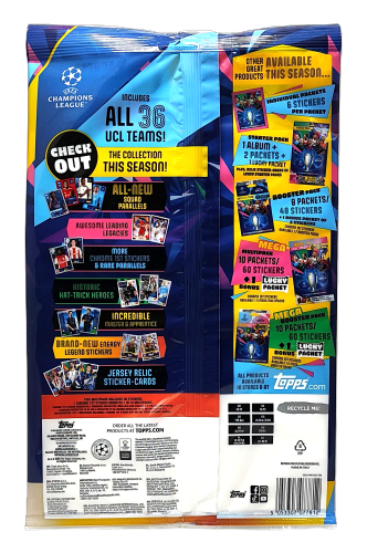 Kolekcja naklejkowa Champions League 2026 S&A Multipack