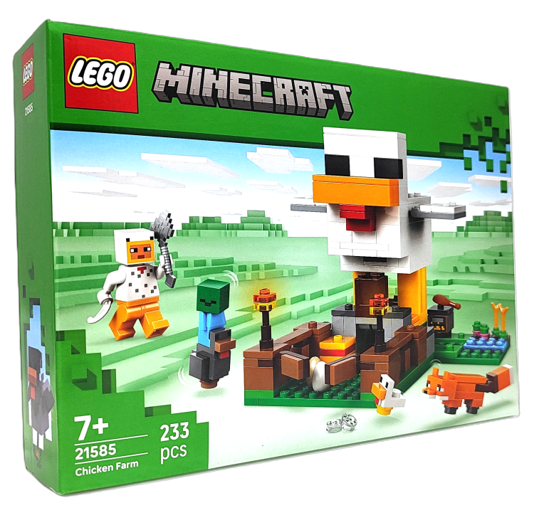 LEGO Minecraft Farma kurczaków 21585