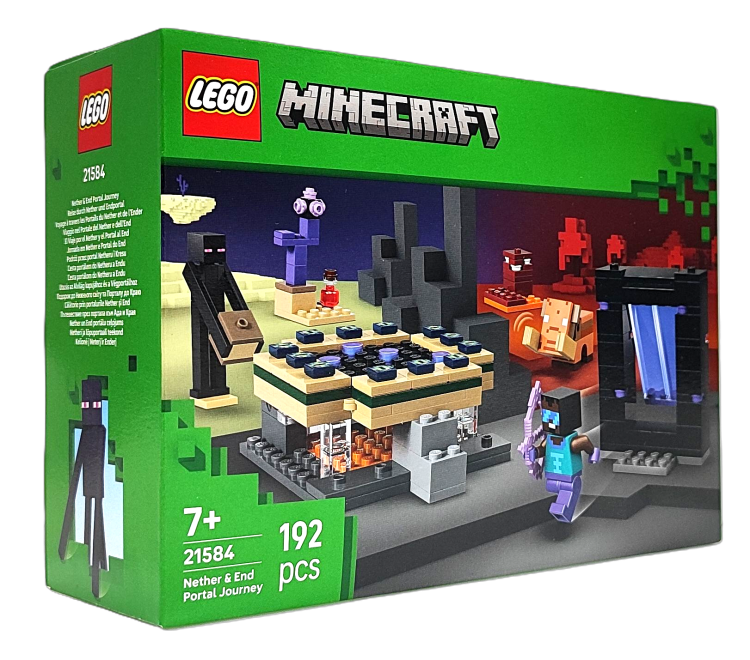 LEGO Minecraft Podróż przez portal netheru 21584