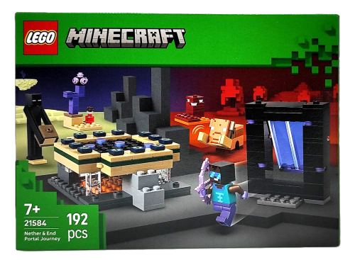 LEGO Minecraft Podróż przez portal netheru 21584
