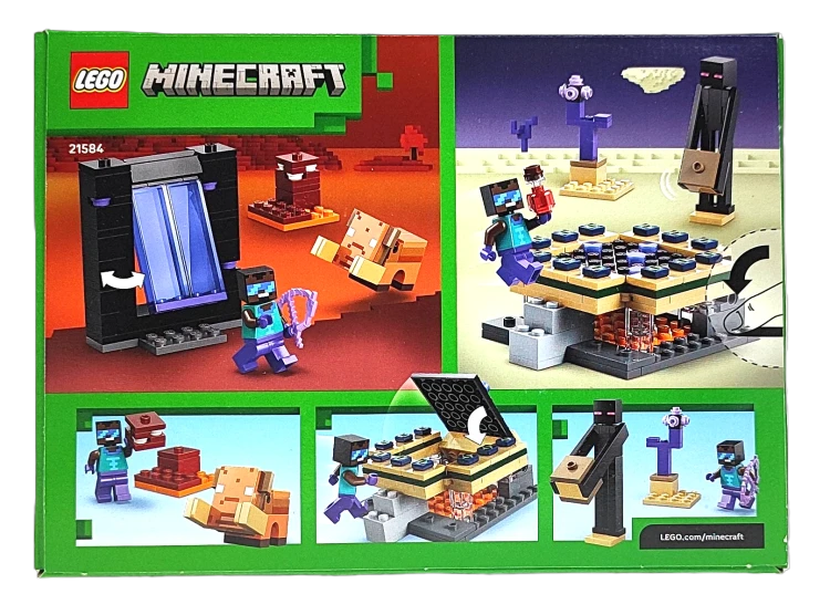 LEGO Minecraft Podróż przez portal netheru 21584