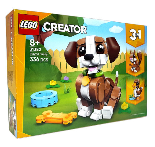 LEGO Creator 3 w 1 Psotny szczeniak 31382