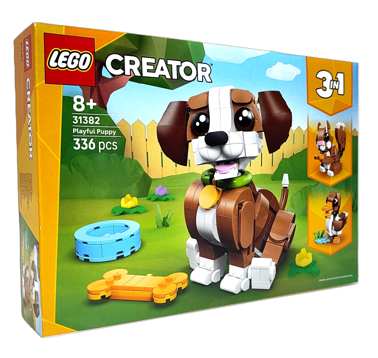 LEGO Creator 3 w 1 Psotny szczeniak 31382