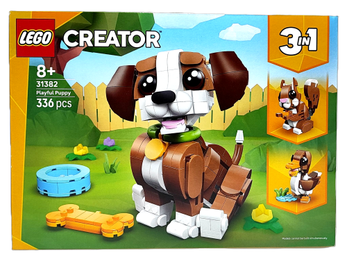 LEGO Creator 3 w 1 Psotny szczeniak 31382