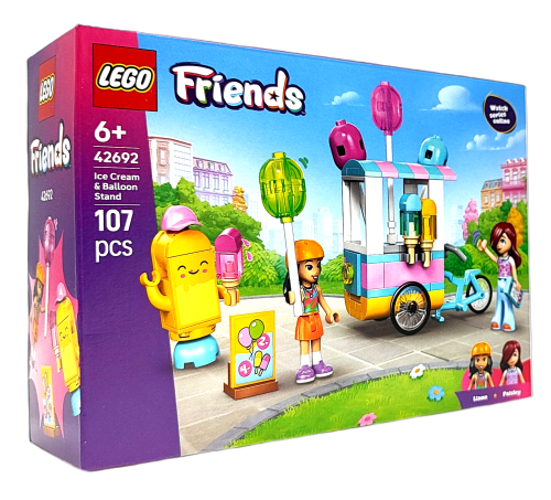 LEGO Friends Stoisko z lodami i balonami 42692
