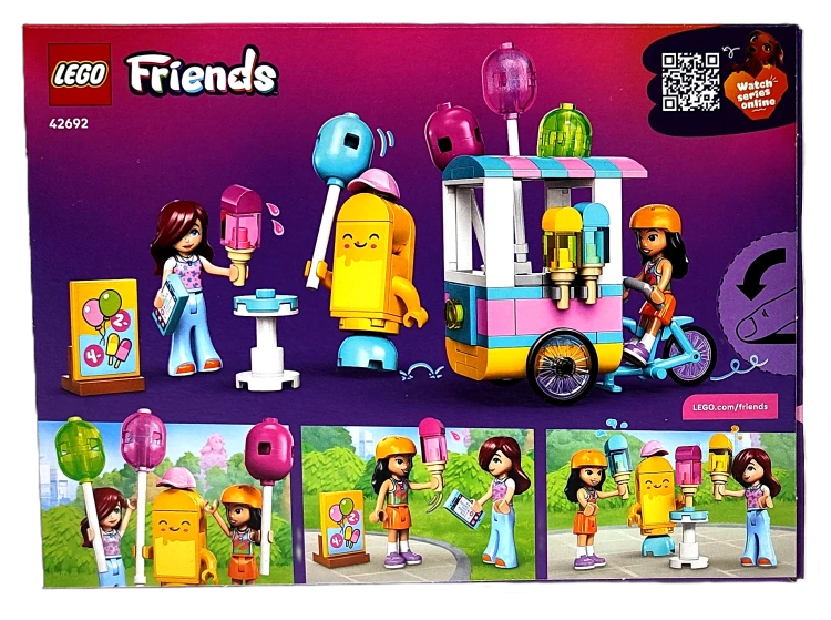 LEGO Friends Stoisko z lodami i balonami 42692