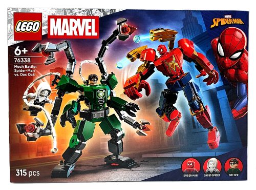LEGO Super Heroes Bitwa mechów: Spider-Man 76338