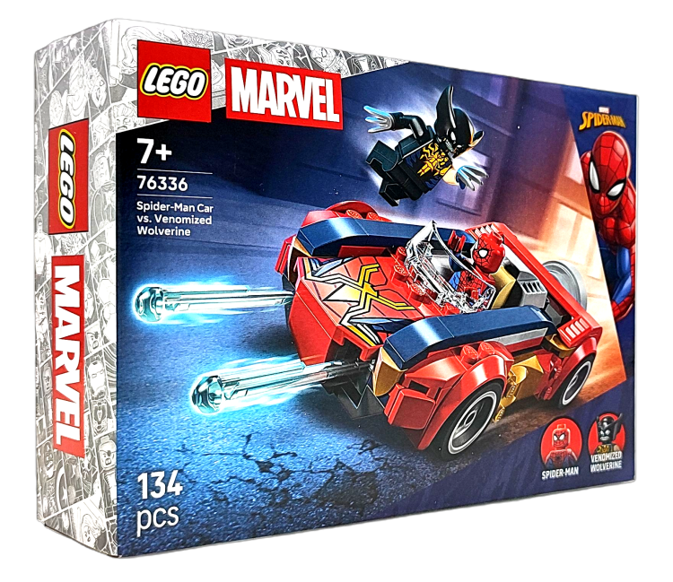 LEGO Super Heroes Spider-Man w samochodzie 76336