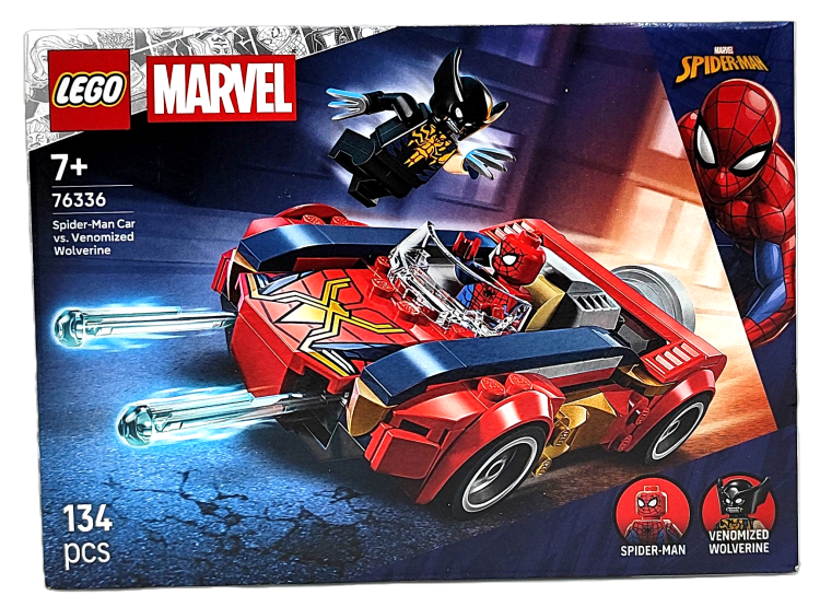 LEGO Super Heroes Spider-Man w samochodzie 76336