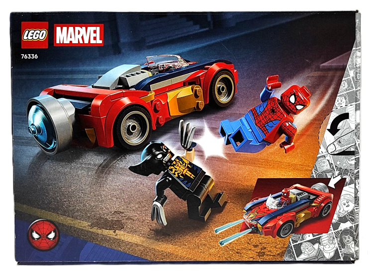 LEGO Super Heroes Spider-Man w samochodzie 76336