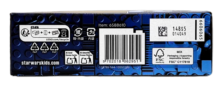 LEGO Star Wars Śmigacz Mandalorianina i Grogu 75436