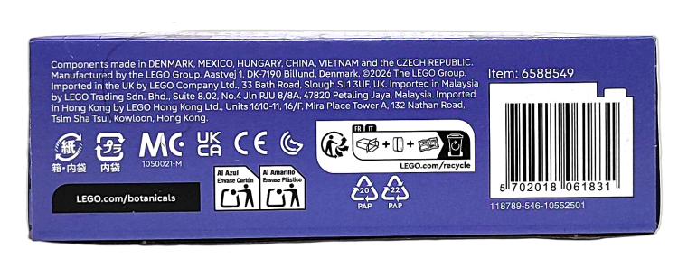 LEGO Botanicals Stokrotki 11508