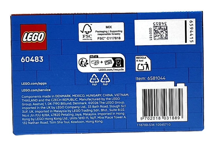 LEGO City Ładowarka kołowa 60483