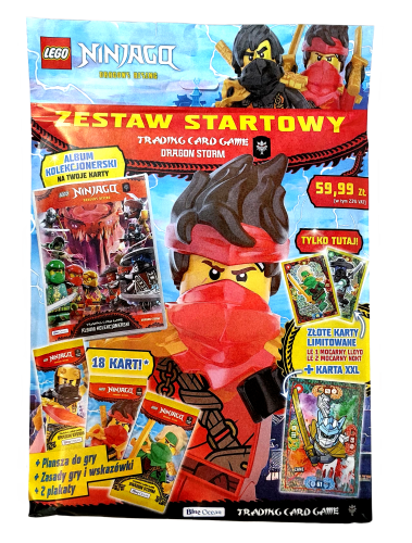 Lego Ninjago TCG seria 11 zestaw startowy - Dragon Storm