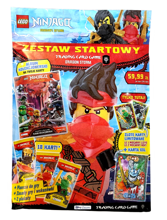 Lego Ninjago TCG seria 11 zestaw startowy - Dragon Storm