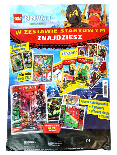 Lego Ninjago TCG seria 11 zestaw startowy - Dragon Storm