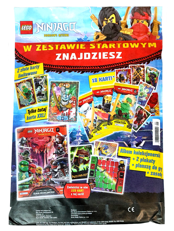 Lego Ninjago TCG seria 11 zestaw startowy - Dragon Storm