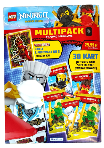 Multipack Lego Ninjago TCG seria 11 - Dragon Storm.