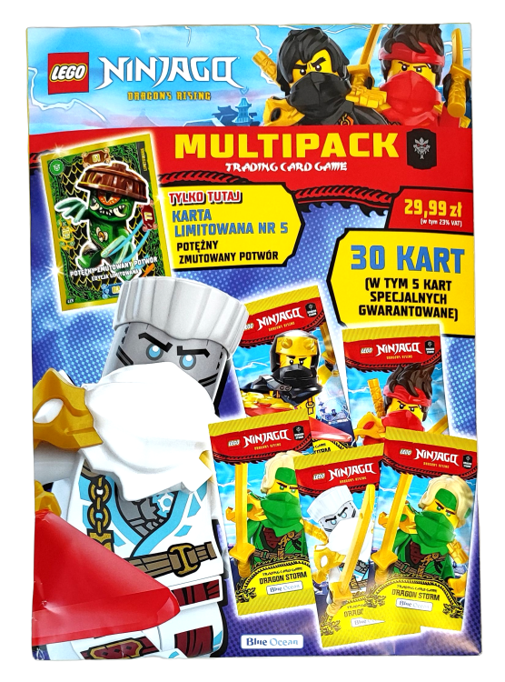 Multipack Lego Ninjago TCG seria 11 - Dragon Storm.