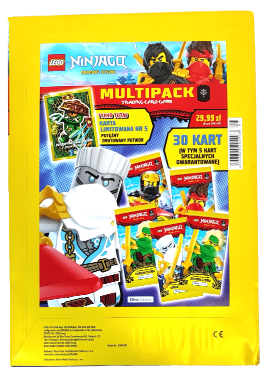 Multipack Lego Ninjago TCG seria 11 - Dragon Storm.