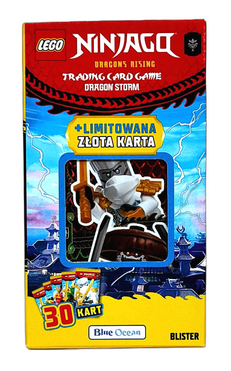 Blister Lego Ninjago TCG seria 11 - Dragon Storm
