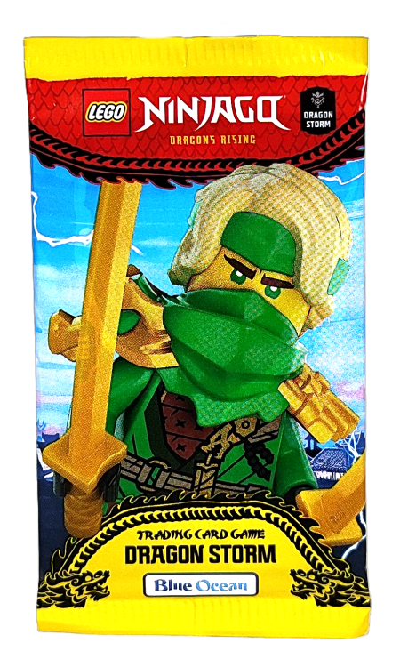 Lego Ninjago TCG seria 11 saszetka z kartami Dragon Storm.