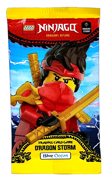 Lego Ninjago TCG seria 11 saszetka z kartami Dragon Storm.