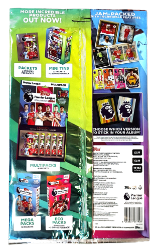 Kolekcja naklejkowa Premier League 2026 Starter Pack
