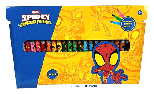 Zestaw flamastrów Marvel Spidey and his amazing Friends.