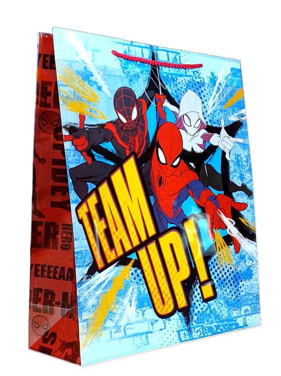 Torba prezentowa Spider-Man - Team up! 39 cm.