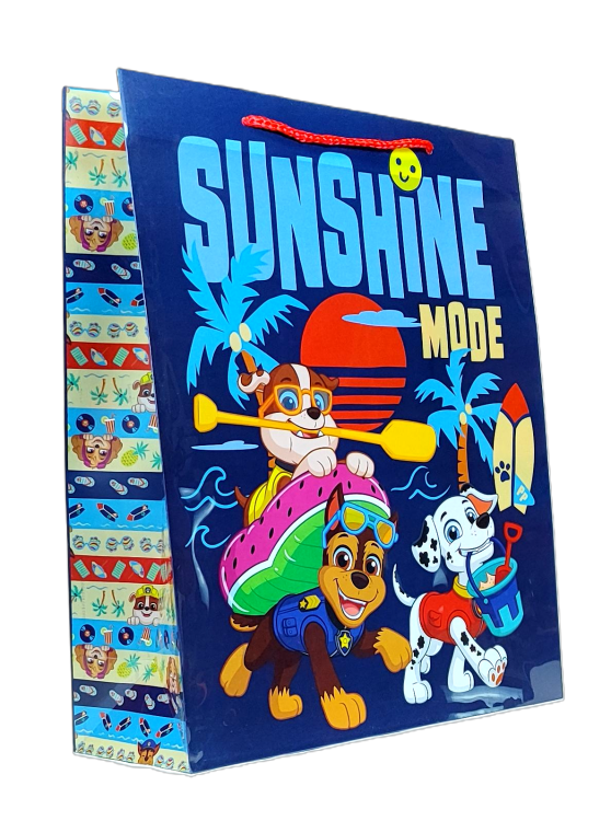 Torba prezentowa Psi Patrol - Sunshine mode 39 cm.