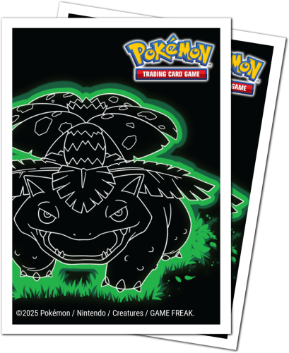 Koszulki na karty Ultra Pro: Pokémon - Neon Kanto - Venusaur (105 szt.)