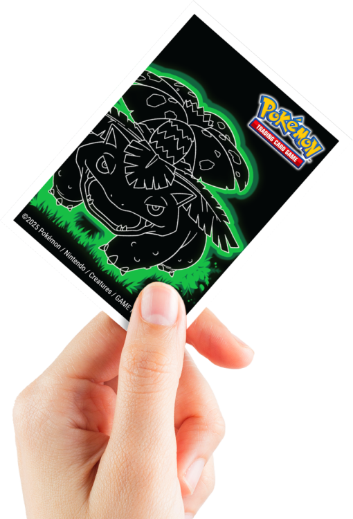 Koszulki na karty Ultra Pro: Pokémon - Neon Kanto - Venusaur (105 szt.)