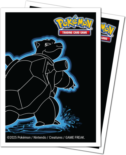 Koszulki na karty Ultra Pro: Pokémon - Neon Kanto - Blastoise (105 szt.)