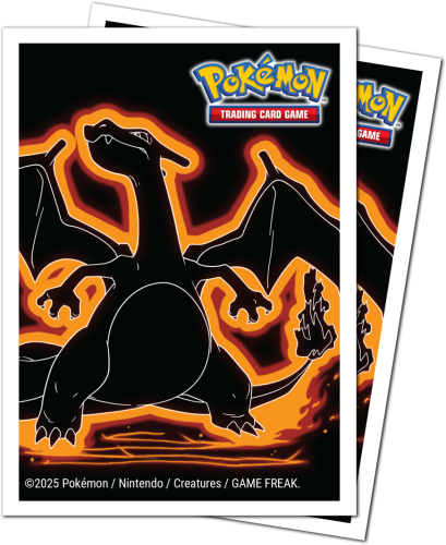 Koszulki na karty Ultra Pro: Pokémon - Neon Kanto - Charizard (105 szt.)