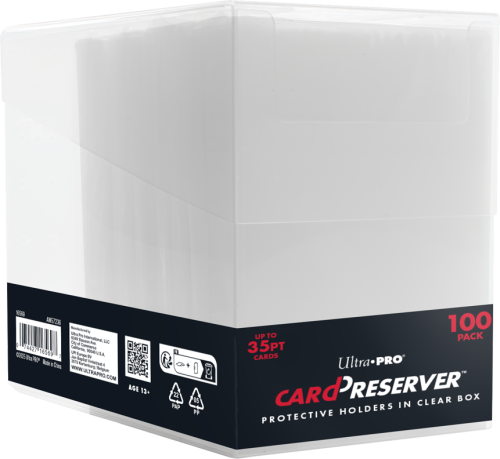 Ochronne koszulki Ultra Pro: Card Preservers in Clear Box (100)