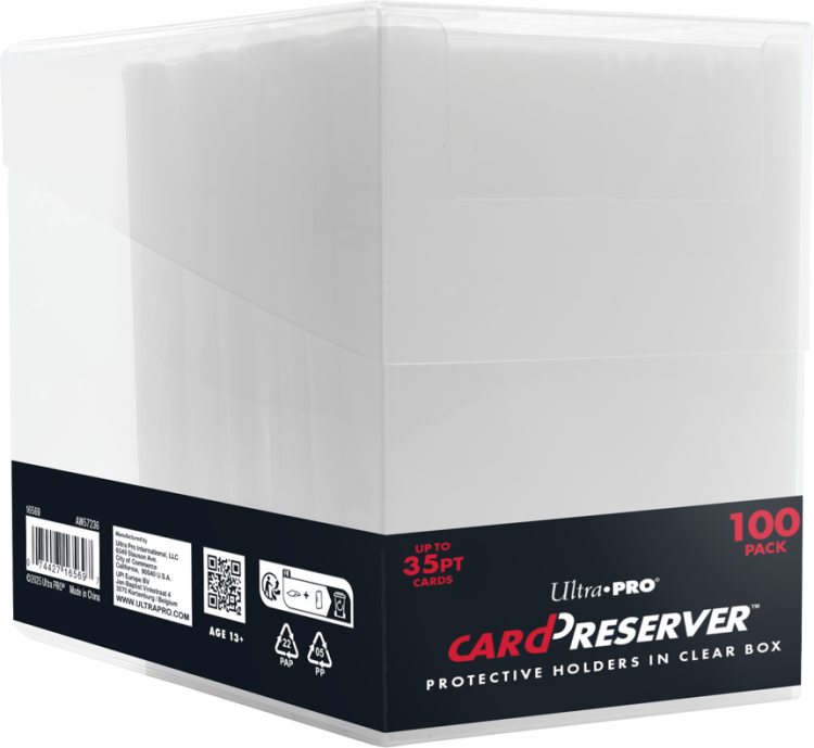 Ochronne koszulki Ultra Pro: Card Preservers in Clear Box (100)