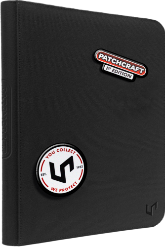 Album Ultra Pro: Patchcraft - Zippered 9-Pocket PRO-Binder - Czarny