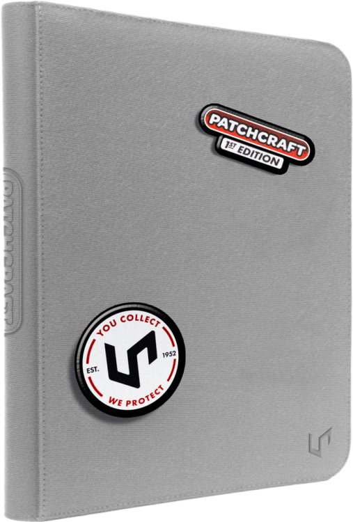 Album Ultra Pro: Patchcraft - Zippered 9-Pocket PRO-Binder - Szary