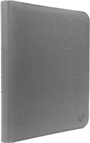 Album Ultra Pro: Patchcraft - Zippered 9-Pocket PRO-Binder - Szary