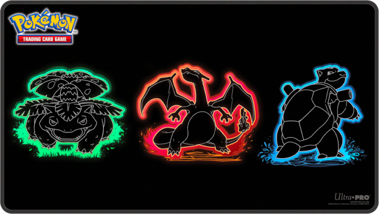 Mata Ultra Pro: Pokémon - Foil Playmat - Neon Kanto
