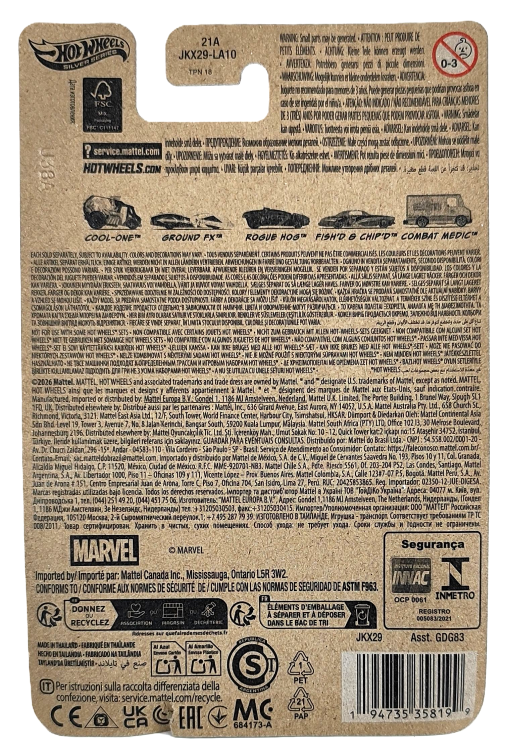 Hot Wheels Spider-Man - Combat Medic 5/5