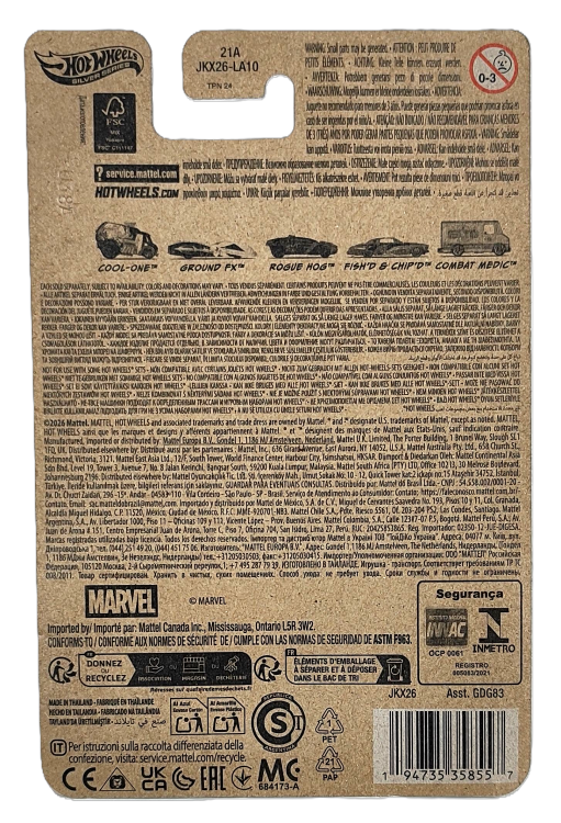 Hot Wheels Spider-Man - Ground FX 2/5