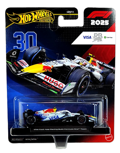 Hot Wheels Premium Formuła 1 Visa Cash APP Racing Bulls 2025.